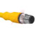 TURCK - RSC 4.4T-10 - PVC 10 meters 4cond. M12 Male to Cut-end; Yellow Cordset|70231431 | ChuangWei Electronics