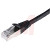 RS Pro - 556358 - F/UTP Black LSZH 3m Straight Through Cat6 Ethernet CableAssembly|70639799 | ChuangWei Electronics