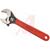Apex Tool Group Mfr. - AT18CV - Blk Phosphate Fin Red Cushion Grip 8In. Long 1-1/8In. Adjustable Wrench Crescent|70222016 | ChuangWei Electronics