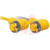 TURCK - WSM WKM 30-2M/S90-SP - U2751-20 Yellow PVC 2 Meter 3 Wire Male R/A to Female R/A 7/8-16UN Cordset|70231516 | ChuangWei Electronics