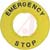 IDEC Corporation - HNAV-27 - YELLOW PLASTIC NAME PLATE EMERGENCY STOP SWITCH: ACCESSORY|70173165 | ChuangWei Electronics