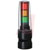 Patlite - LS7-302DFBWH9D-RYG - Dark Gray Lead Wire 2 Alarms Steady/Flashing Light 3 Light Light Tower|70378088 | ChuangWei Electronics