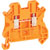 Phoenix Contact - 3045046 - 5.2 mm W Orange 26-12 AWG 2 Screw Feed Thru DIN Rail Term Blk Conn|70170157 | ChuangWei Electronics