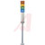 Patlite - LME-412FB-RYGB - POLE MOUNT BLUE GREEN YELLOW RED 120V AC 4-LIGHT LIGHT TOWER|70038702 | ChuangWei Electronics