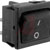 C&K  - D602J12S215PQA - 250VAC 10A Silver QC On None Off Black DPST Rocker Switch|70128146 | ChuangWei Electronics