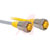 TURCK - RKV 311-2M - 2 meters 3 cond. 7/8-16 Female to Cut-end; Yellow Cordset|70034809 | ChuangWei Electronics