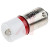RS Pro - 207517 - 6 Vac/Vdc 10mm dia. Single Chip Red BA9s LED Indicator Lamp|70636895 | ChuangWei Electronics