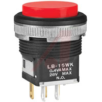 NKK Switches LB15WKW01-CJ