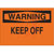 Brady - 40764 - Keep out Danger Header Aluminm Sign|70392548 | ChuangWei Electronics