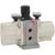 SMC Corporation - VBA11A-T02GN-Z - NPTF 1/4 & silencer Combination Pressure Booster & Regulator|70074363 | ChuangWei Electronics