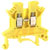 Phoenix Contact - 3038011 - Yellow 5.2 mm W 24-14 AWG 0.2-4sq.mm 2 Screw Feed Thru Term Blk Conn|70169352 | ChuangWei Electronics