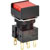 Omron Automation - A165L-ARA-24D-2 - ALTERNATE RED SQUARE GUARD 24V LED DPDT Illuminated Pushbutton Switch|70179924 | ChuangWei Electronics