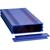 Box Enclosures - B2-220BL - 1.18 H X 4.27 W X 8.66 D BLUE ANODIZED 8 SCREWS 2 PLATES ALUM ENCLOSURE|70020256 | ChuangWei Electronics