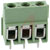 Altech Corp - MVE-153 - 300 V 10/17.5 A Green 30-16 AWG Vert 5 mm 3 PCB Term Blk Conn|70078260 | ChuangWei Electronics