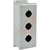 Hoffman - E3PB - 3x30.5mm Hole NEMA13 8x3.25x2.75 In Gray Steel Panel Mnt Push Button Enclosure|70067018 | ChuangWei Electronics