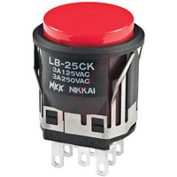 NKK Switches LB25CKW01-C