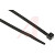 RS Pro - 8111697 - 250mmx4.8 mm Black Nylon Non-Releasable Cable Tie|70655033 | ChuangWei Electronics