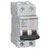 Schneider Electric - MG24444 - DIN Rail 480Y/277 Vac 2-Pole Supplementary Protector Multi 9 (C60N) 3A|70008318 | ChuangWei Electronics