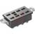 Molex Incorporated - 38540-0608 - 8 CIRCUITS PANEL MOUNT SOCKET WITH ANGLE BRACKETS|70191221 | ChuangWei Electronics