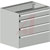 Sovella Inc - 60835301 - casters 5x3.94 Drawer unit 75/56-1|70701832 | ChuangWei Electronics