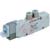 SMC Corporation - VQZ2121-3YZ1-N7T - 1/4 port DIN 110VAC 2 position sngl body ported 5 port Solenoid Valve|70071950 | ChuangWei Electronics