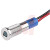 RS Pro - 7001811 - blu 12Vdc 6mm flush bright chr LED wires|70249733 | ChuangWei Electronics
