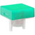 NKK Switches - AT485FF - For KB Series Square Green Non Illuminated Cap|70192615 | ChuangWei Electronics