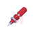 Johnson-Cinch Connectivity Solutions - 111-0702-001 - Red Binding Post with Brass Contacts and Nickel Plated 15A|70090493 | ChuangWei Electronics