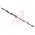 Apex Tool Group Mfr. - 37472 - Flat Cut No. 0 5 1/2 in. Round Handle NeedleFile Nicholson|70220431 | ChuangWei Electronics