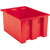 Akro-Mils - 35200 RED - 8 in. 13-1/2 in. 19-1/2 Red High Density Polyethylene Tote|70145131 | ChuangWei Electronics