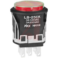 NKK Switches LB25CKW01-5C-JC