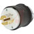 Hubbell Wiring Device-Kellems - HBL2531 - Black & White Nylon L23-20P 20A 3PH 347/600V AC 4P5W|70589096 | ChuangWei Electronics