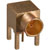 Johnson-Cinch Connectivity Solutions - 133-8701-301 - Gold Brass 1000 V (RMS) (Min.) PCMount 0 to 6 GHz 75 Ohms MCX Connector|70090612 | ChuangWei Electronics