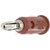 Pomona Electronics - 1809-2 - Black 2500 WVDC Beryllium Copper Brass (Plug) Pin Jack to Banana Plug Conn|70197885 | ChuangWei Electronics