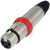 Neutrik - NC3FXS - 3 pin female - nickel/gold Cable end X-S series w/ noiseless On/Off switch|70548896 | ChuangWei Electronics