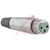 Switchcraft - A3F - Brass, Silver Plated Zinc, Nickel Plated 3 Straight Female Cord XLR Plug|70214544 | ChuangWei Electronics