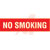 Panduit - PPS0514B265 - NO SMOKING Polyester Adhesive Sign|70386964 | ChuangWei Electronics