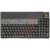 Cherry Americas - G86-62430EUADAA - Black Programmable IP54 USB FPR 106 Keys QWERTY Biometric SPOS Keyboard|70207475 | ChuangWei Electronics
