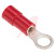 RS Pro - 6139249 - Red 22 - 16 AWG M4 Stud Size Insulated Crimp Ring Terminal|70646215 | ChuangWei Electronics