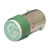 IDEC Corporation - LSTD-M4G - For LW/TW/HW/TWTD IP20 BA9S/13 240 VAC 10 mA Green LED Bulb|70174378 | ChuangWei Electronics