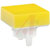 NKK Switches - AT485EB - YELLOW SQUARE SNAP-ON CAPS Lighted Pushbutton Switch|70192917 | ChuangWei Electronics