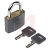 RS Pro - 8274391 - Grey Plastic Coated Brass Padlock|70615197 | ChuangWei Electronics