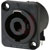 Amphenol Audio - SP-4-MDH - 133V 30A 4 Pole Black SPSeries Horizontal PCB Speaker Jack Conn|70400451 | ChuangWei Electronics