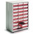 Sovella Inc - 2440-5 - High Density Storage Cabinet w/ 24 drawer type 4020-3 RED|70703236 | ChuangWei Electronics