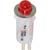 VCC (Visual Communications Company) - 1091M1-125VAC - 1091M Series 105-125 VAC Polycarb Red Solid State Indicator, Pnl-Mnt|70130329 | ChuangWei Electronics