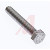 RS Pro - 520245 - Plain Stainless Steel Hex M8x50mm Set Screw|70789889 | ChuangWei Electronics