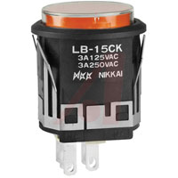 NKK Switches LB15SKW01-5D-JD