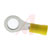 RS Pro - 534424 - Yellow 12 - 10 AWG M8 Stud Size Insulated Tin Plated Crimp Ring Terminal|70639609 | ChuangWei Electronics