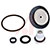 Norgren - 3820-08 - VALVE) O-RINGS SEALS REPAIR KIT FOR B05 SERIES (DIAPH|70456117 | ChuangWei Electronics