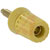 Superior Electric - BP31-10Y-1 PKG - Yellow Gold Plated Brass 1000 V 30 A Larger Stud Nut Binding Post, Single|70120886 | ChuangWei Electronics